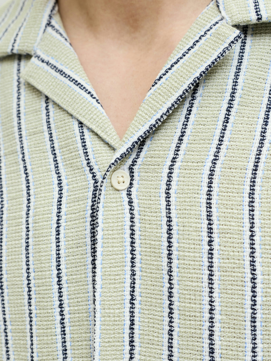 JJECOBA STRIPE RESORT SHIRT SS SN, Tea/STRIPES 176711001 Bild 5