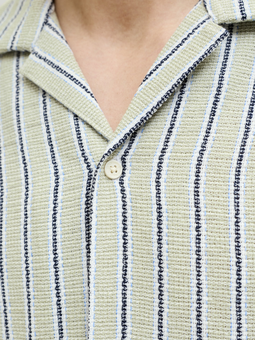 JJECOBA STRIPE RESORT SHIRT SS SN, Tea/STRIPES 176711001 Bild 5