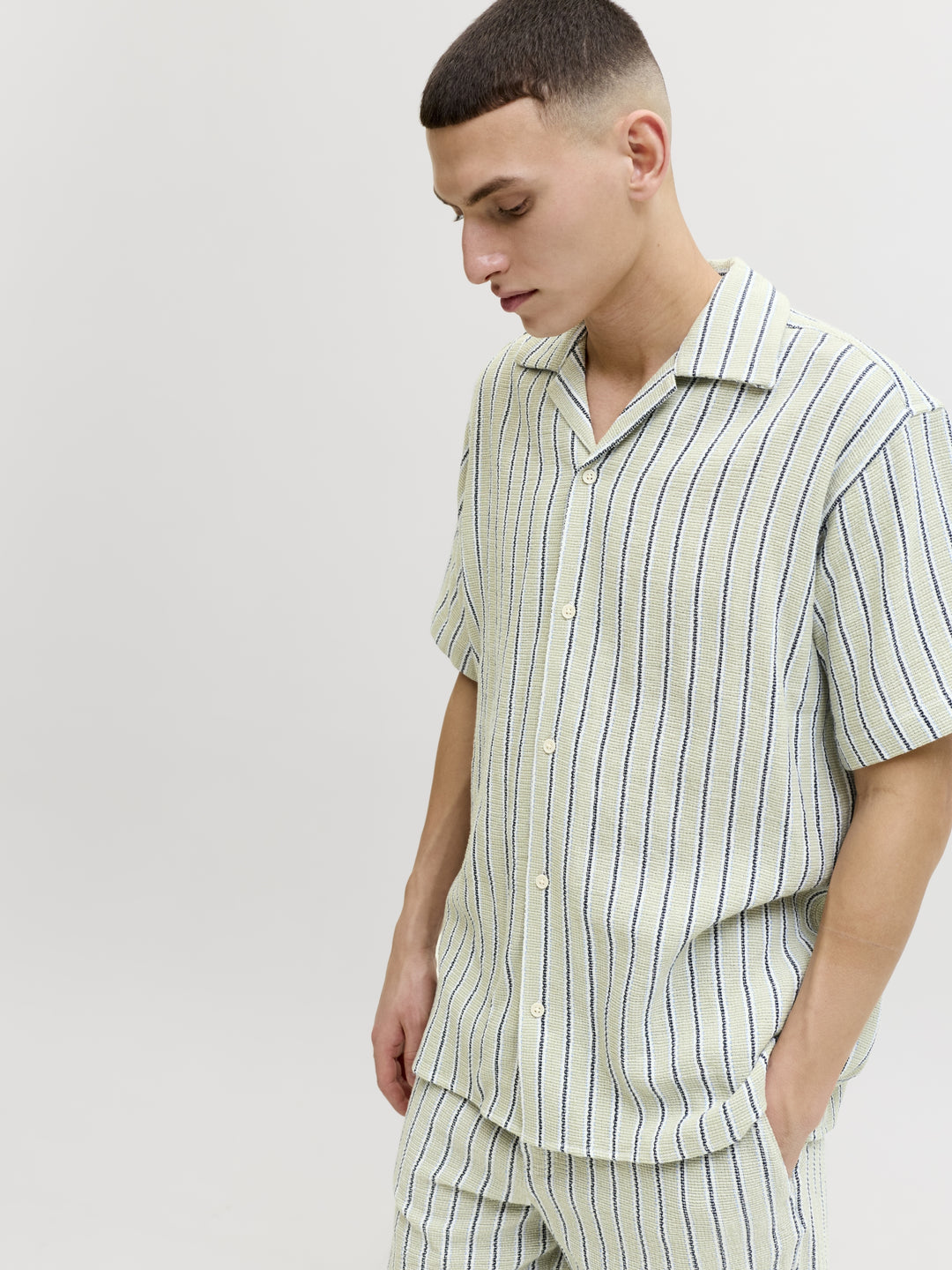 JJECOBA STRIPE RESORT SHIRT SS SN, Tea/STRIPES 176711001 Bild 6