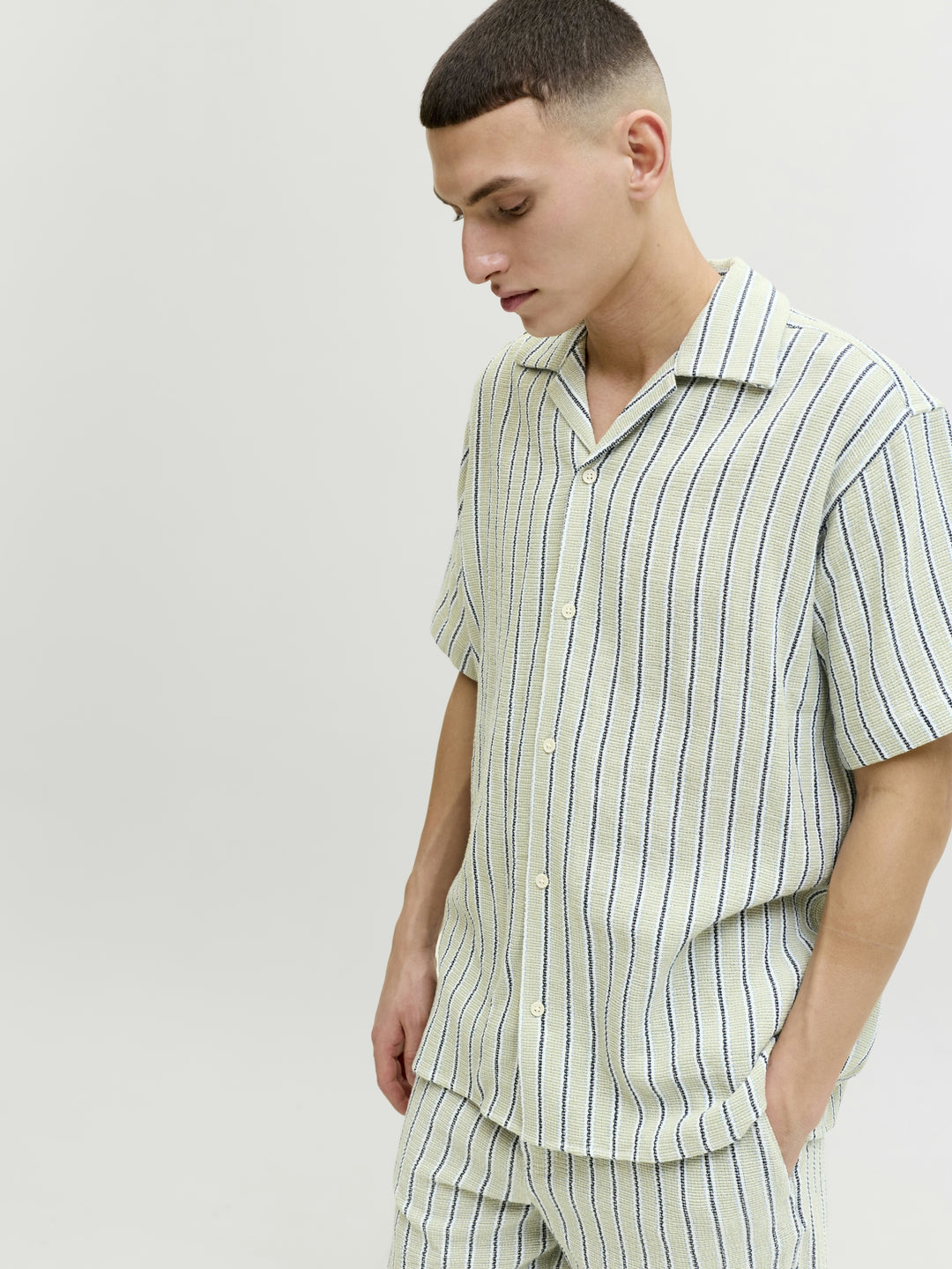 JJECOBA STRIPE RESORT SHIRT SS SN, Tea/STRIPES 176711001 Bild 6