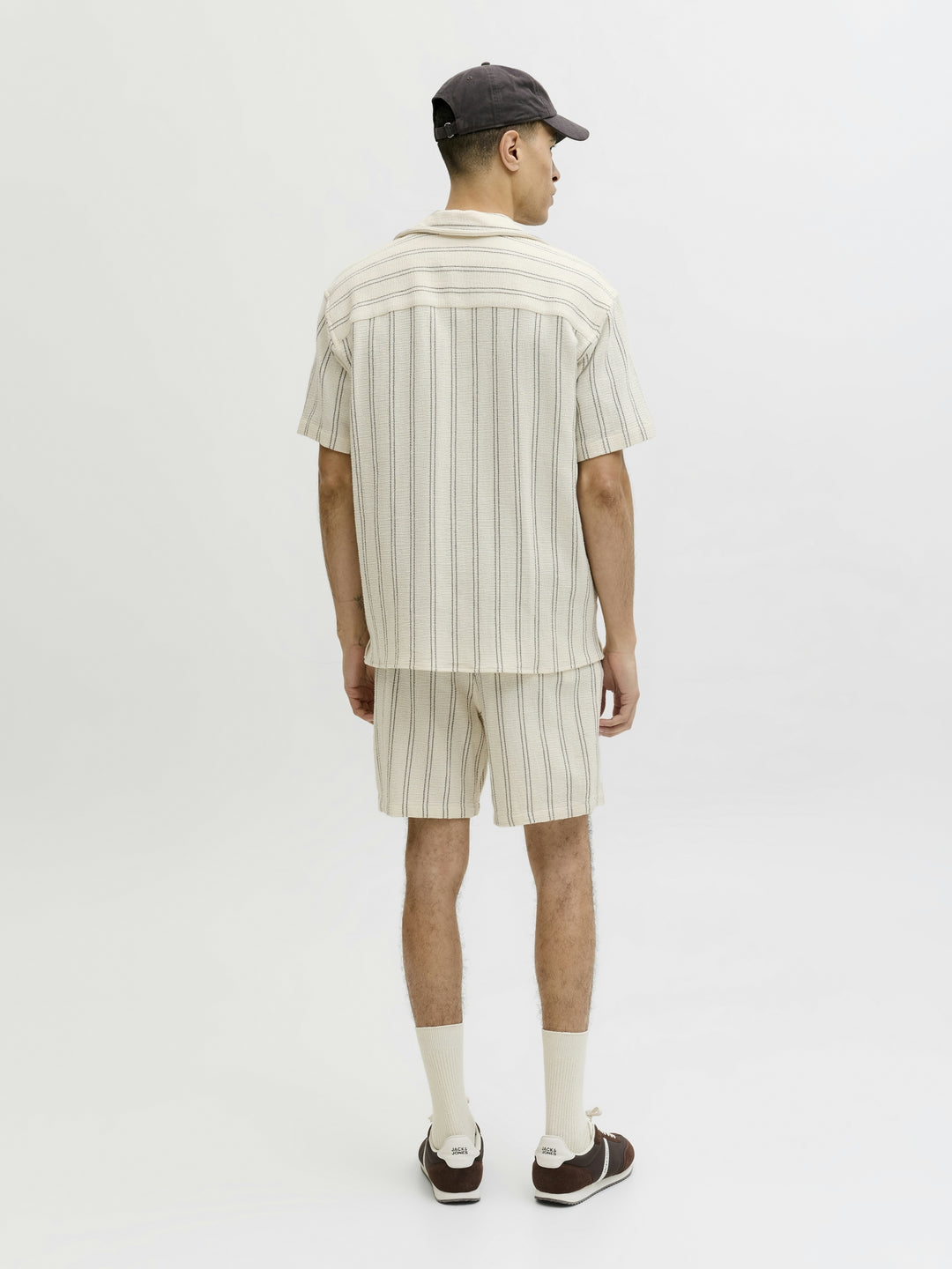 JJECOBA STRIPE RESORT SHIRT SS SN, Antique White/STRIPES 177620001 Bild 3