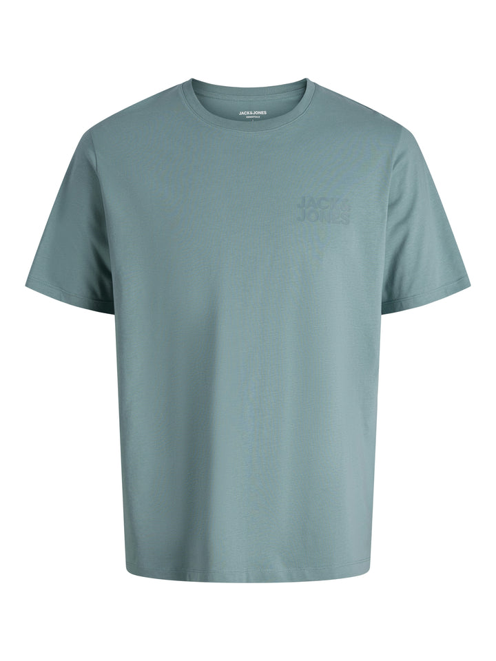 JJECORP LOGO TEE SS O-NECK NOOS, Mineral Blue/Small Print 177556028 Bild 1
