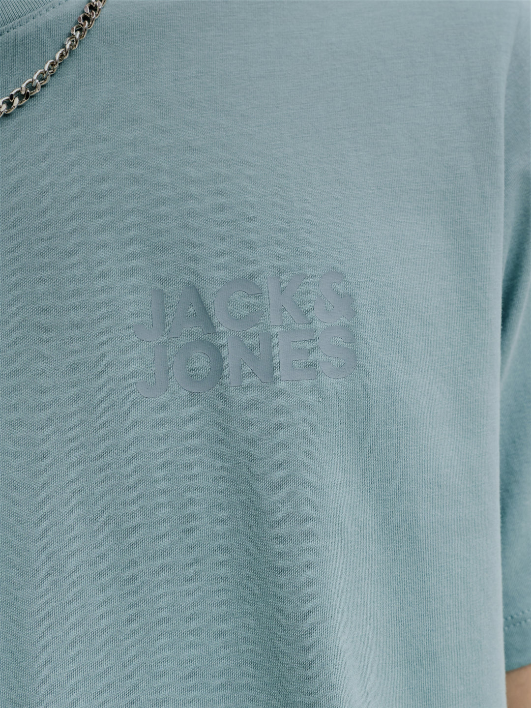 JJECORP LOGO TEE SS O-NECK NOOS, Mineral Blue/Small Print 177556028 Bild 3