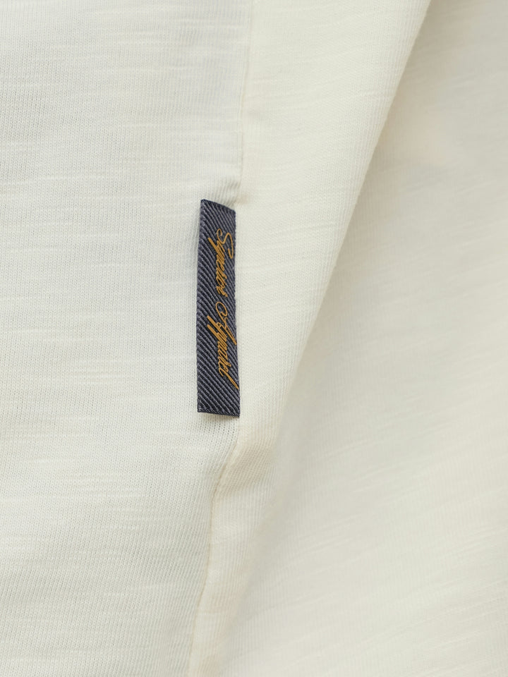 JJEDOVER SLUB TEE SS NOOS, Antique White 177620 Bild 5
