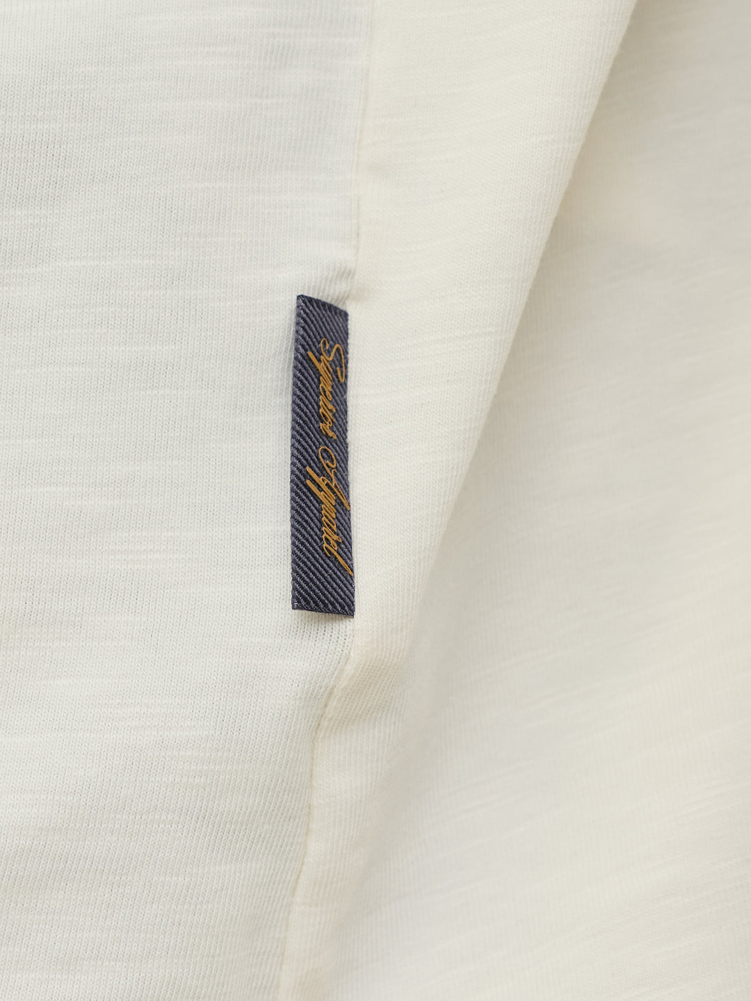 JJEDOVER SLUB TEE SS NOOS, Antique White 177620 Bild 5