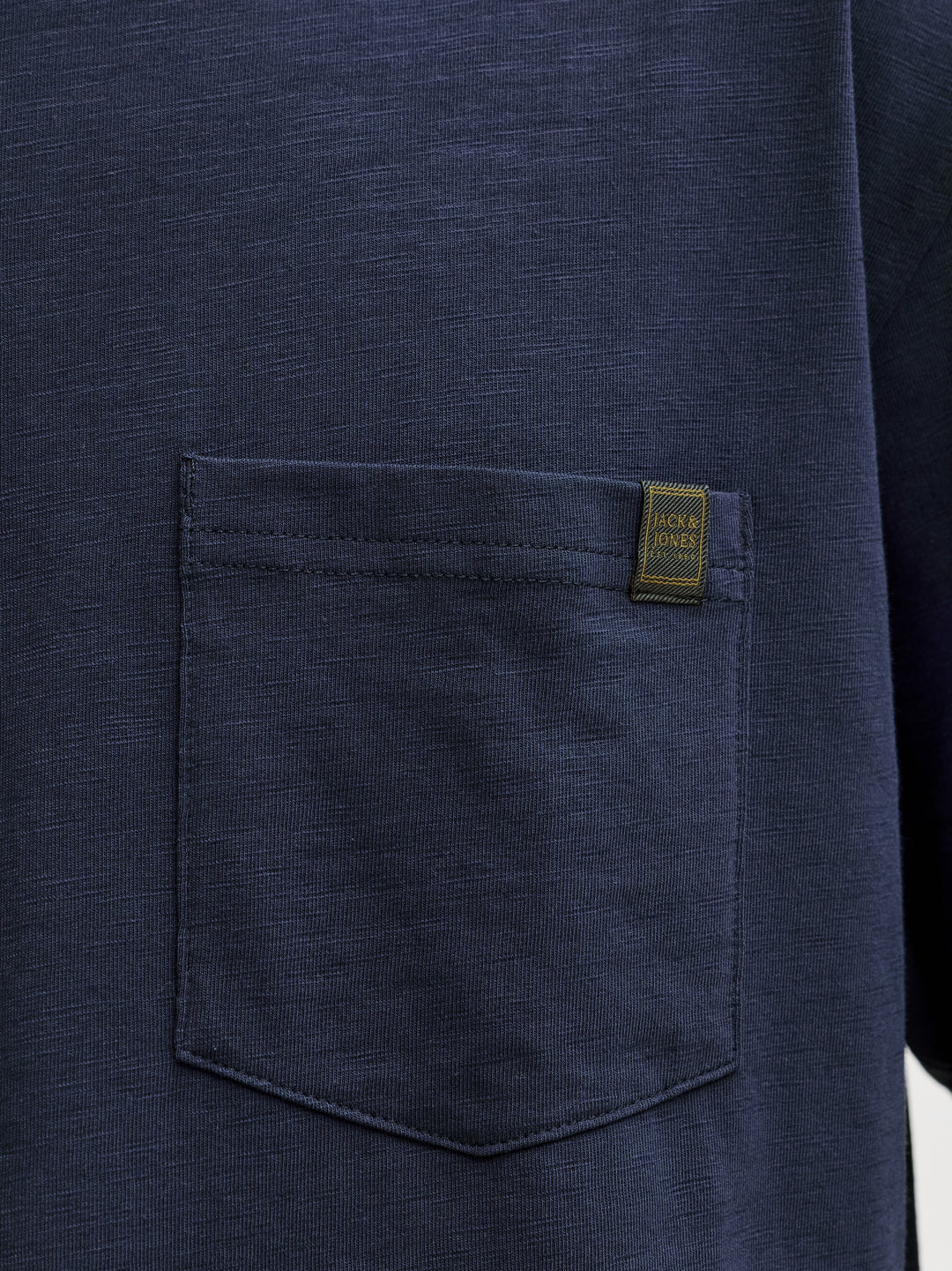 JJEDOVER SLUB TEE SS NOOS, Navy Blazer 175876 Bild 5