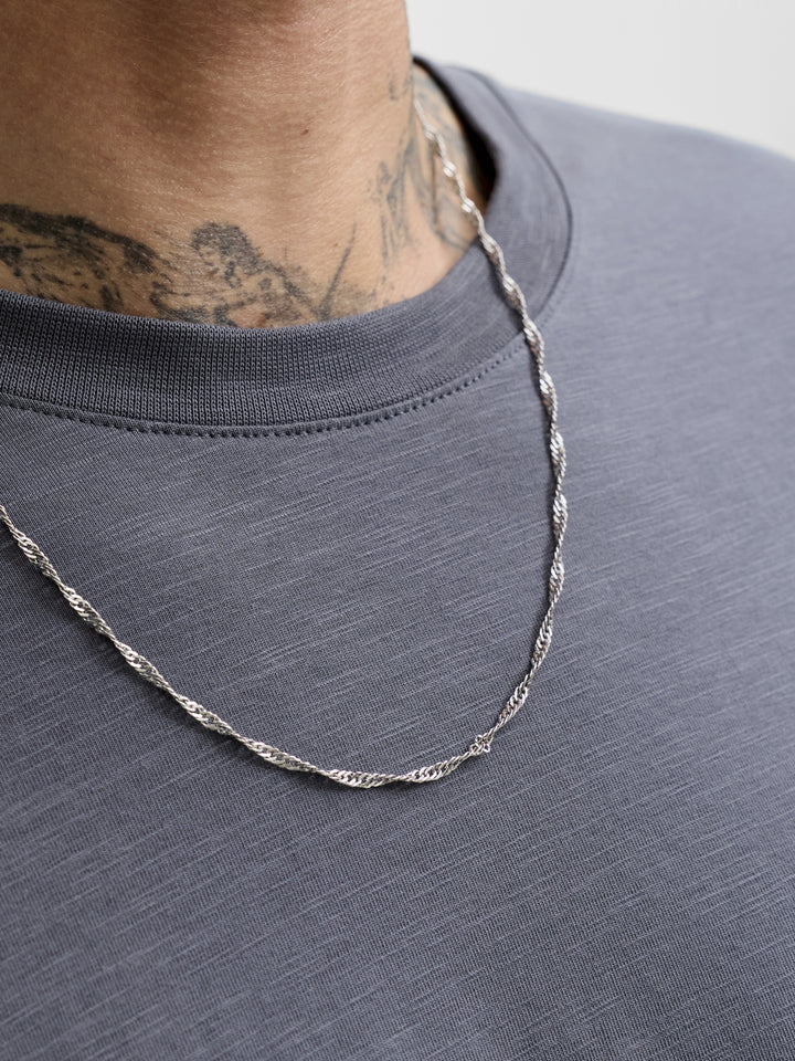 JJEDOVER SLUB TEE SS NOOS, Turbulence 176720 Bild 5