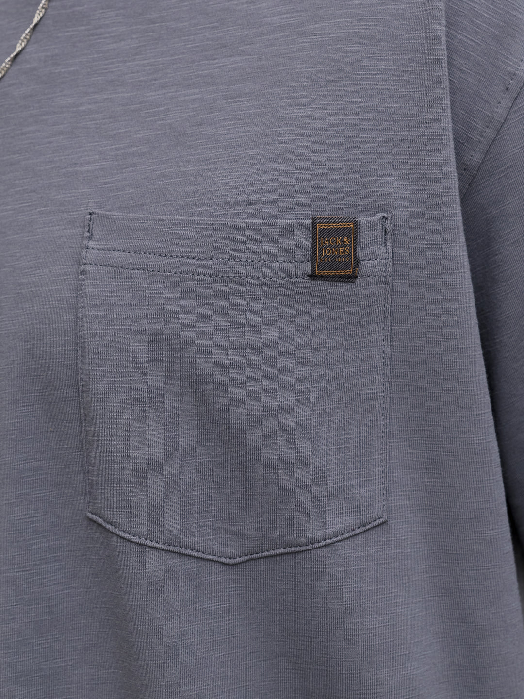 JJEDOVER SLUB TEE SS NOOS, Turbulence 176720 Bild 6