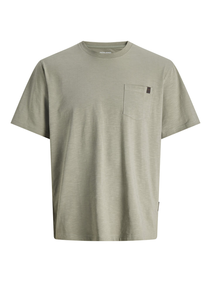 JJEDOVER SLUB TEE SS NOOS, Vetiver 176725 Bild 1