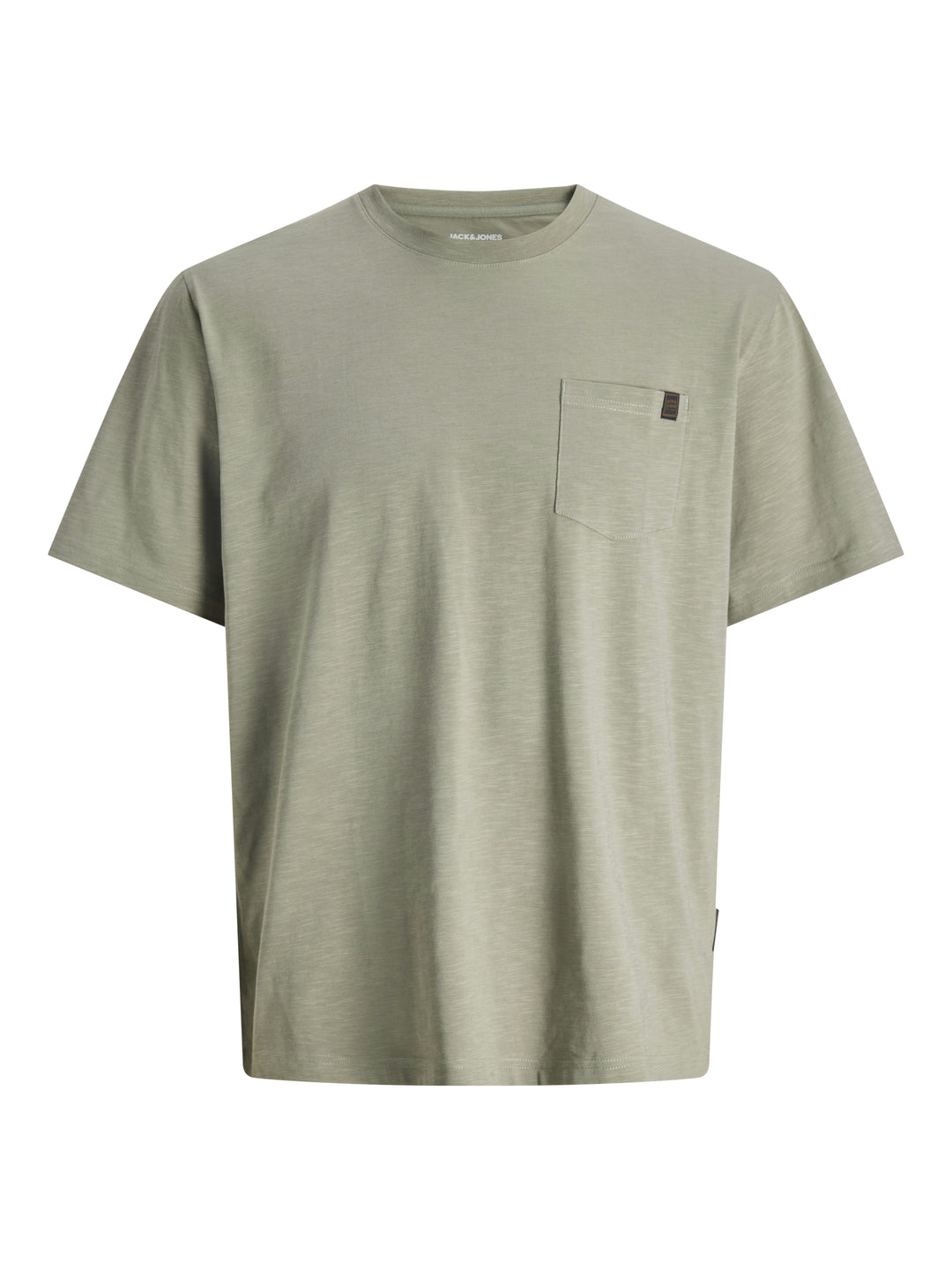 JJEDOVER SLUB TEE SS NOOS, Vetiver 176725 Bild 1