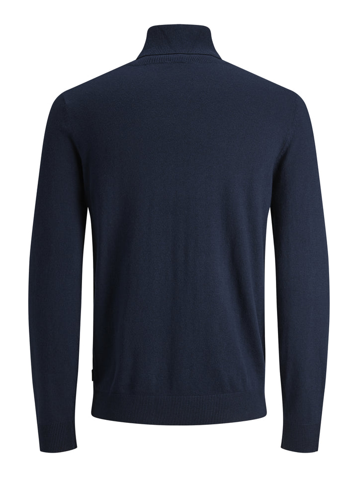 JJEEMIL KNIT ROLL NECK NOOS, Navy Blazer 175876 Bild 2
