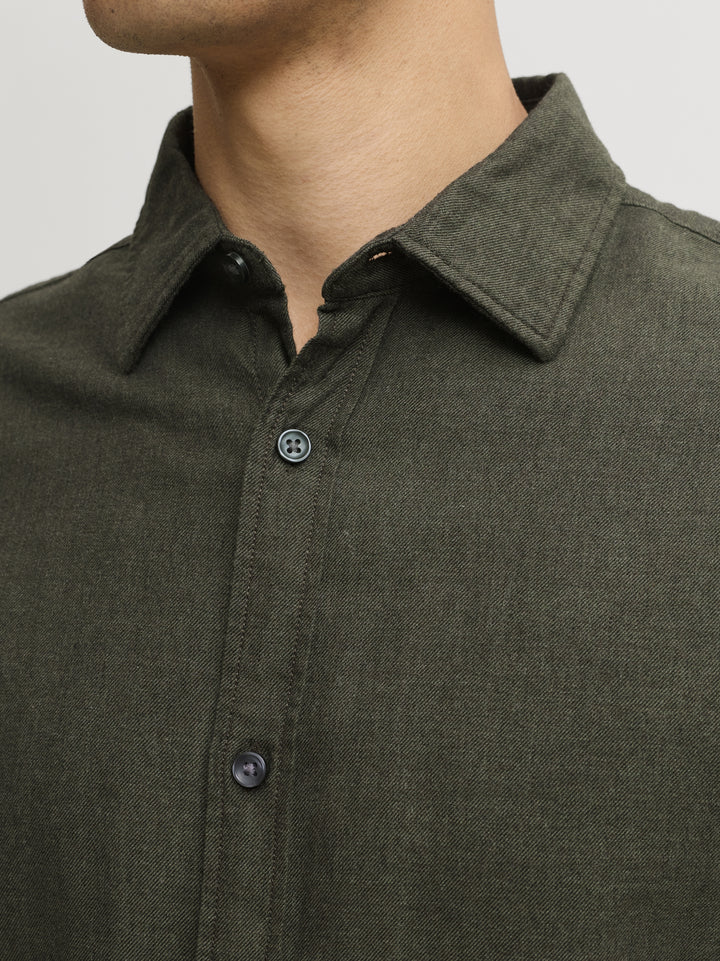 JJEFIELD MELANGE SHIRT LS SN, Rosin 176668 Bild 3