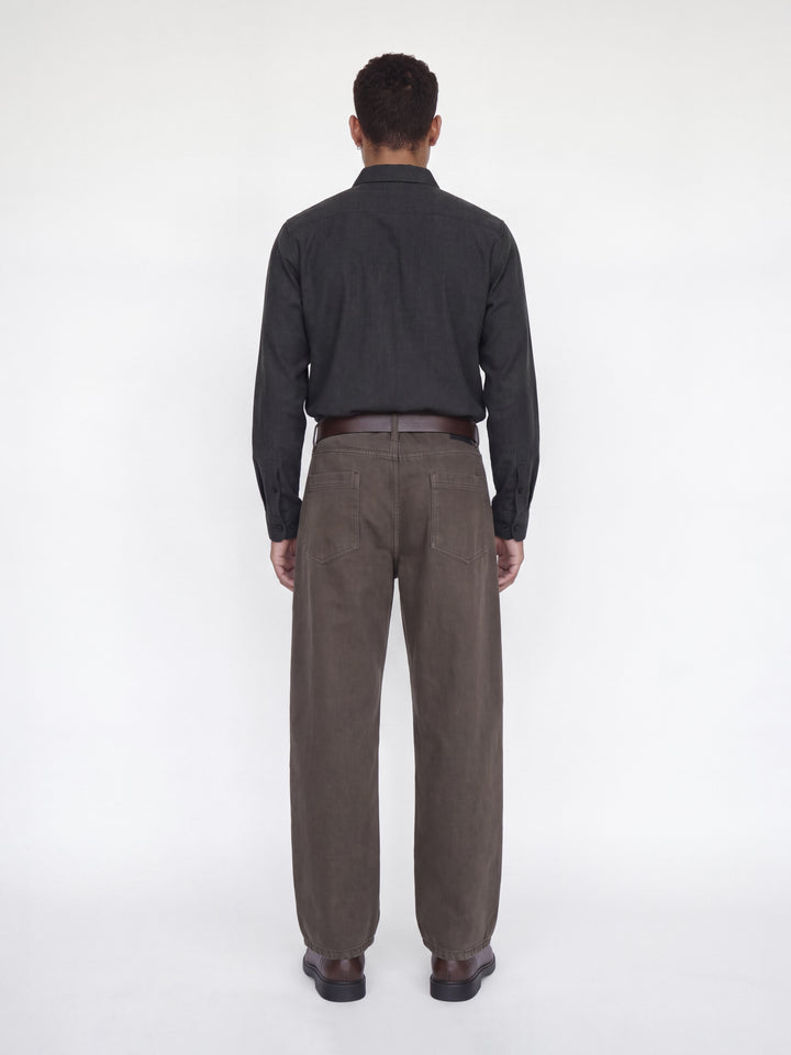 JJEFIELD MELANGE SHIRT LS SN, Black 178012 Bild 3
