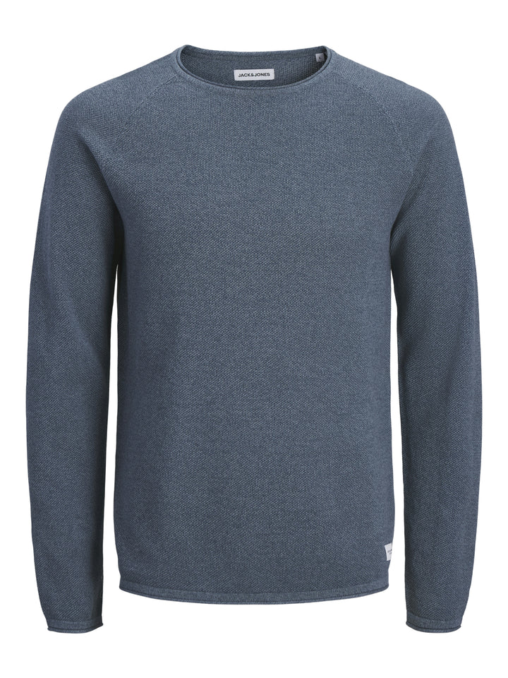JJEHILL KNIT CREW NECK NOOS, Blue Mirage 176533 Bild 1