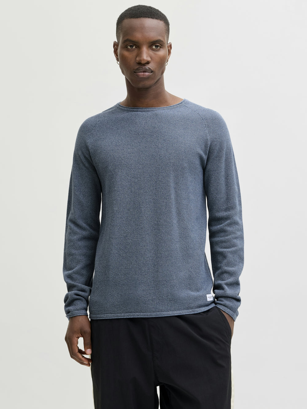 JJEHILL KNIT CREW NECK NOOS, Blue Mirage 176533 Bild 2