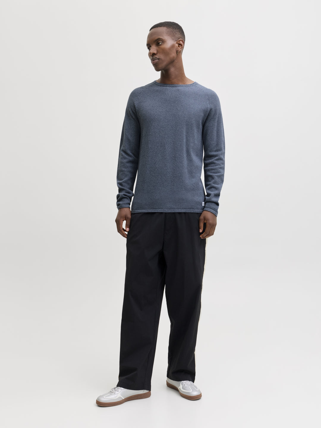JJEHILL KNIT CREW NECK NOOS, Blue Mirage 176533 Bild 3