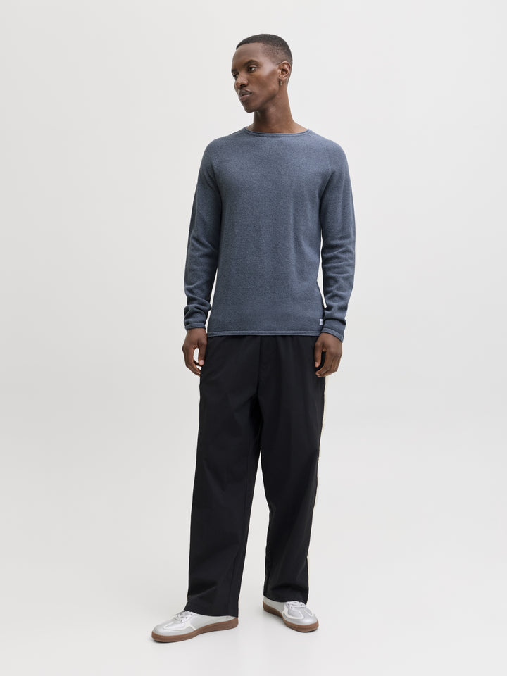 JJEHILL KNIT CREW NECK NOOS, Blue Mirage 176533 Bild 3