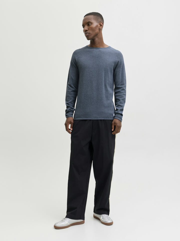 JJEHILL KNIT CREW NECK NOOS, Blue Mirage 176533 Bild 3