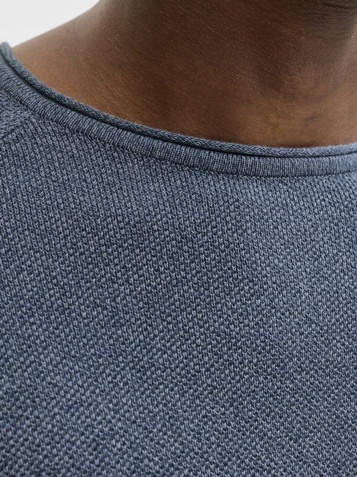 JJEHILL KNIT CREW NECK NOOS, Blue Mirage 176533 Bild 5