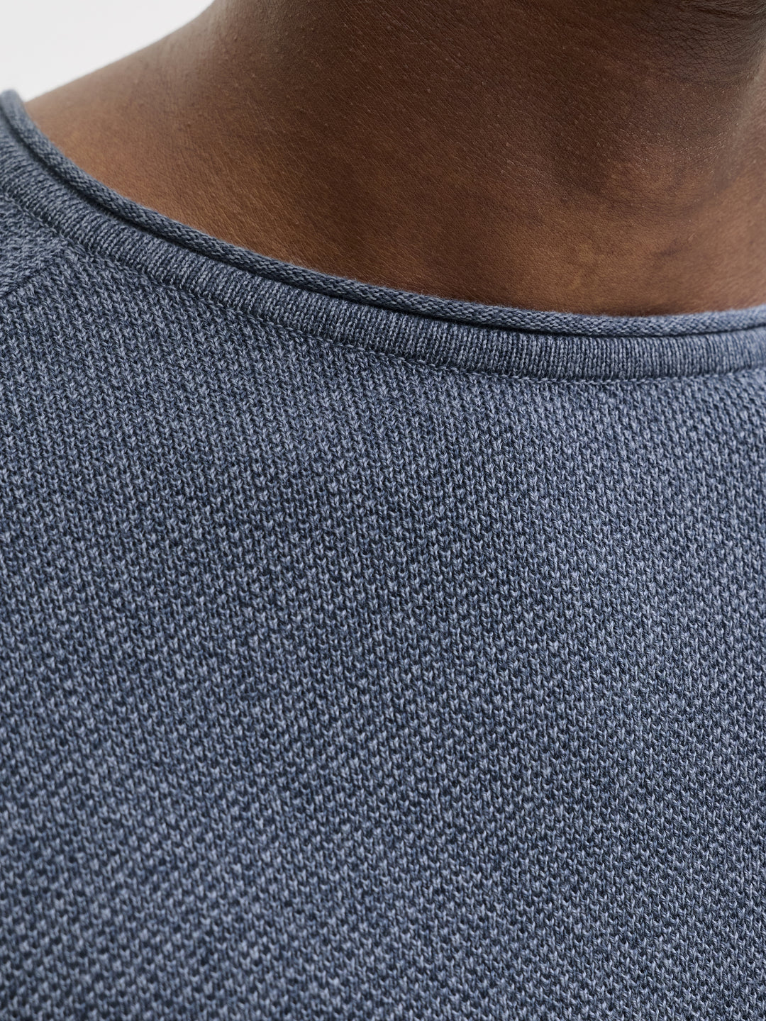 JJEHILL KNIT CREW NECK NOOS, Blue Mirage 176533 Bild 6