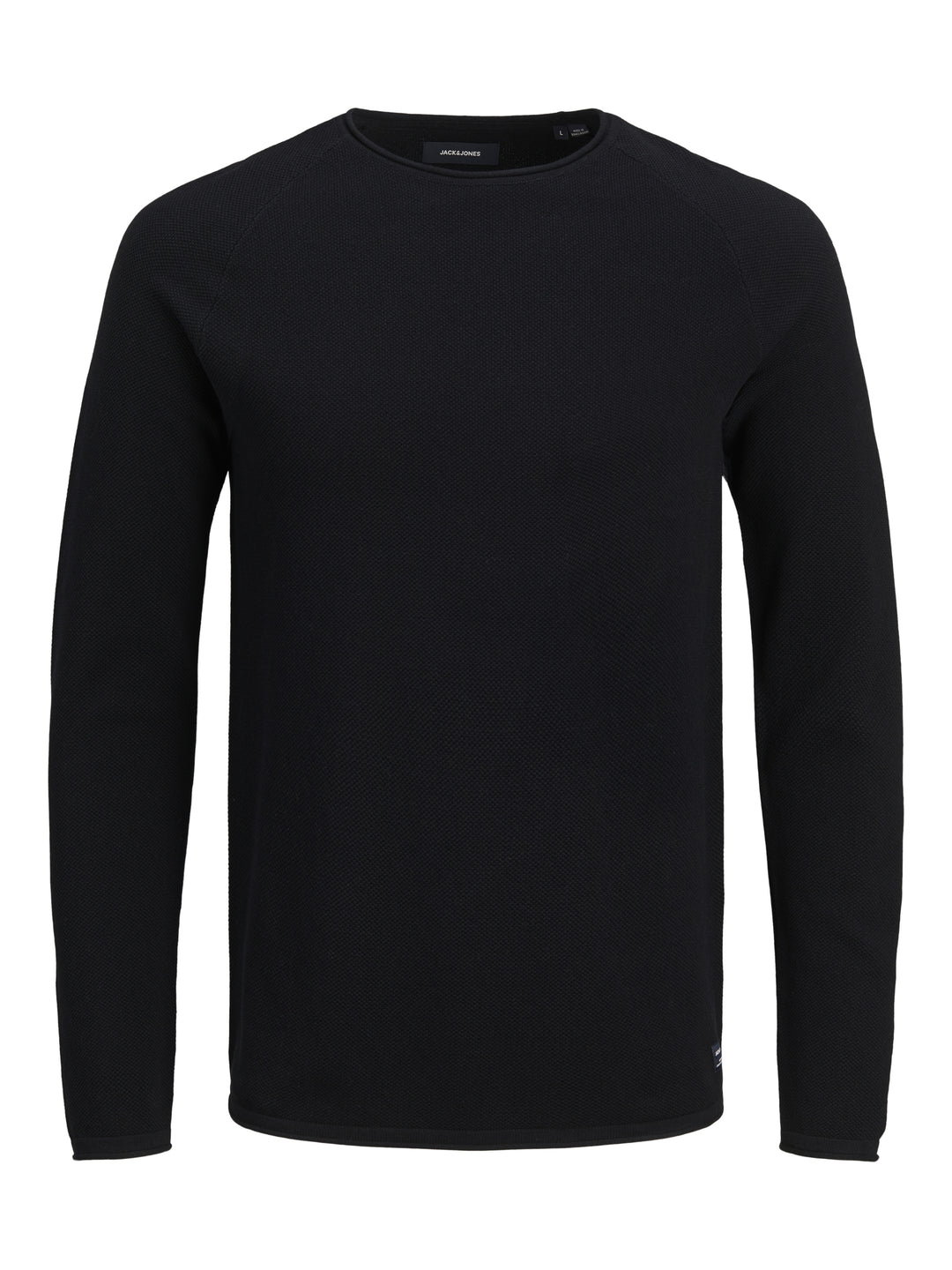 JJEHILL KNIT CREW NECK NOOS, Black 178012 Bild 1