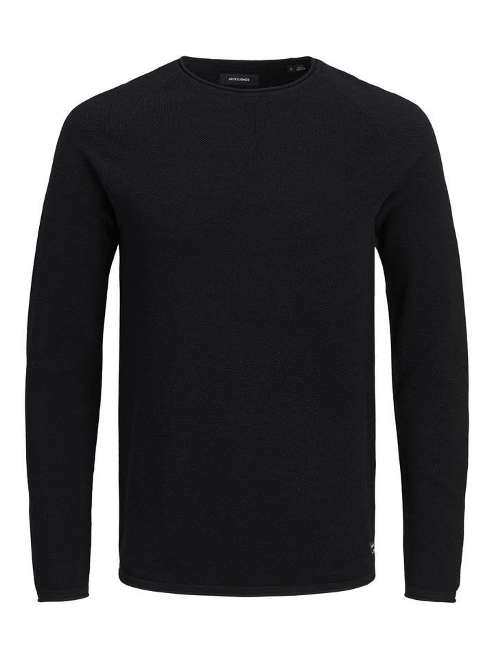 JJEHILL KNIT CREW NECK NOOS, Black 178012 Bild 1