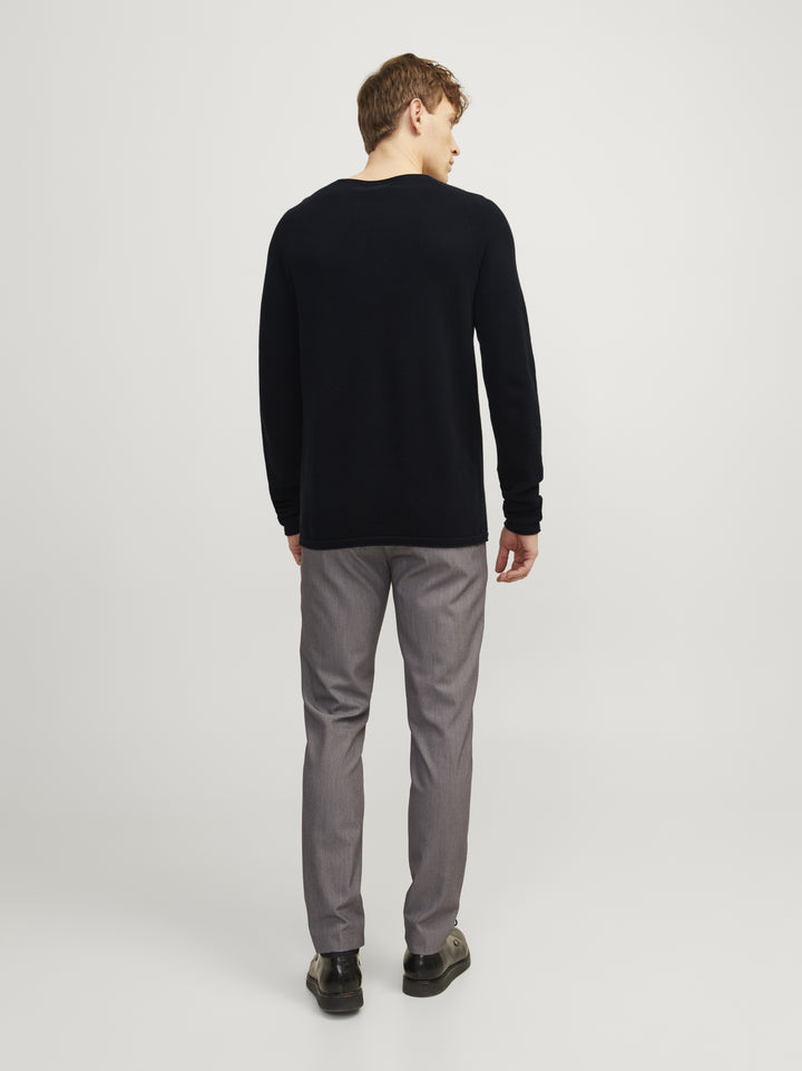 JJEHILL KNIT CREW NECK NOOS, Black 178012 Bild 4