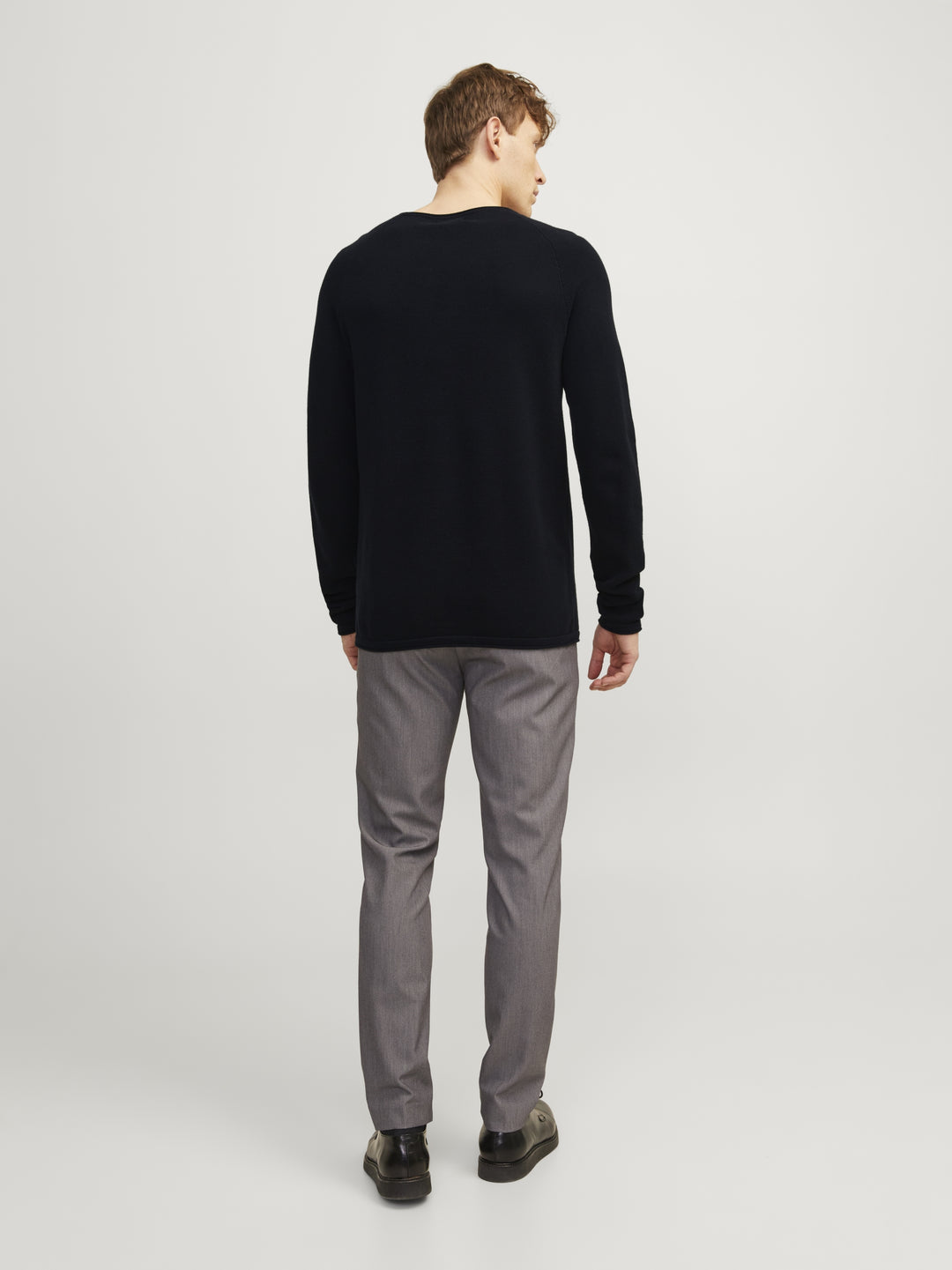 JJEHILL KNIT CREW NECK NOOS, Black 178012 Bild 4