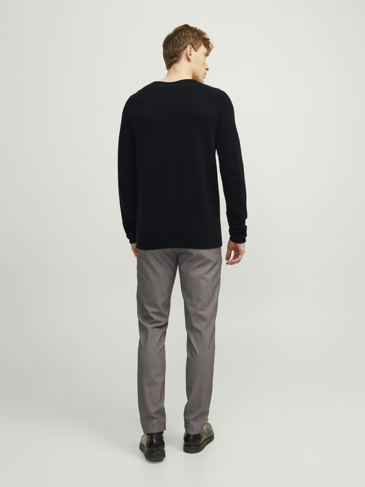 JJEHILL KNIT CREW NECK NOOS, Black 178012 Bild 4