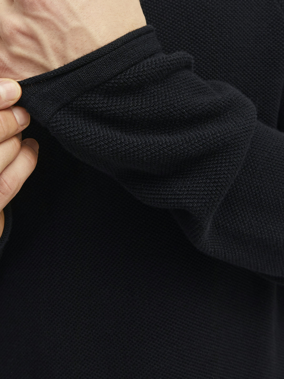 JJEHILL KNIT CREW NECK NOOS, Black 178012 Bild 6
