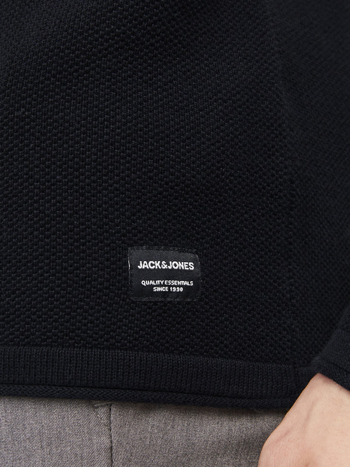 JJEHILL KNIT CREW NECK NOOS, Black 178012 Bild 7