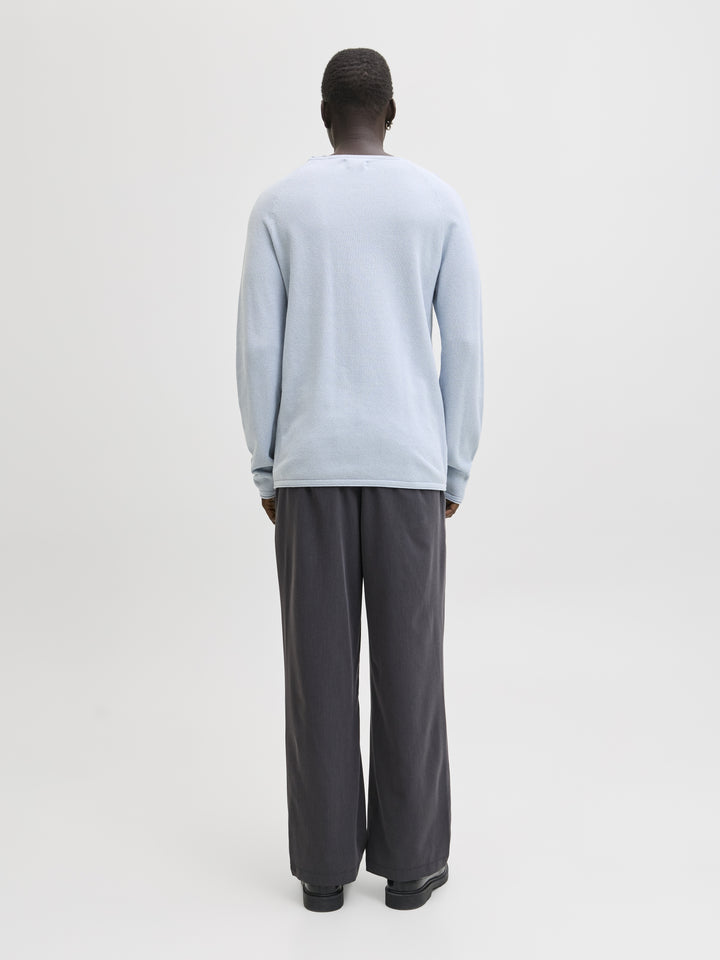 JJEHILL KNIT CREW NECK NOOS, Celestial Blue 175777 Bild 4