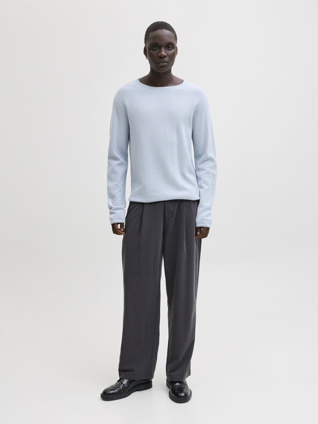 JJEHILL KNIT CREW NECK NOOS, Celestial Blue 175777 Bild 5