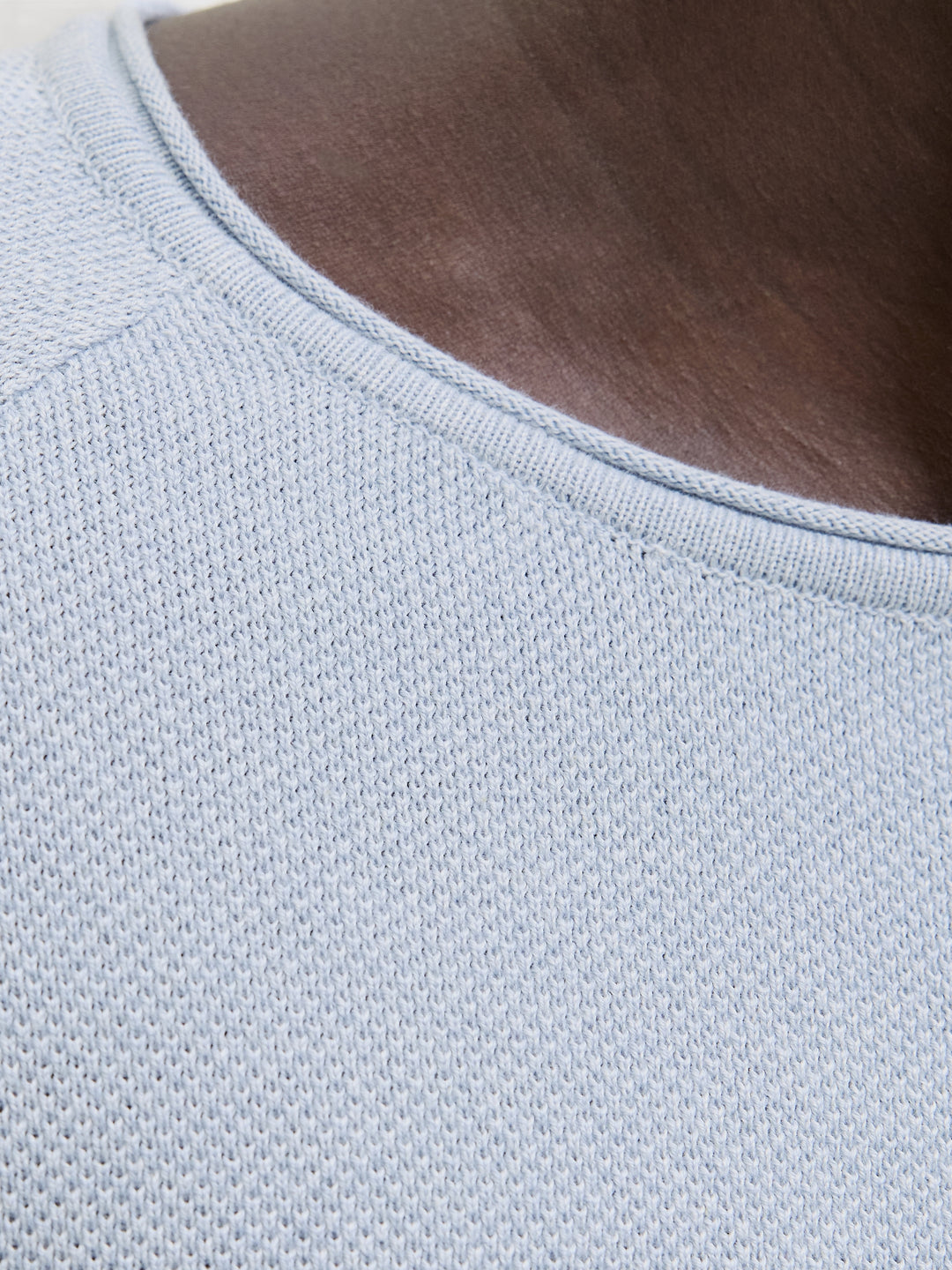 JJEHILL KNIT CREW NECK NOOS, Celestial Blue 175777 Bild 6