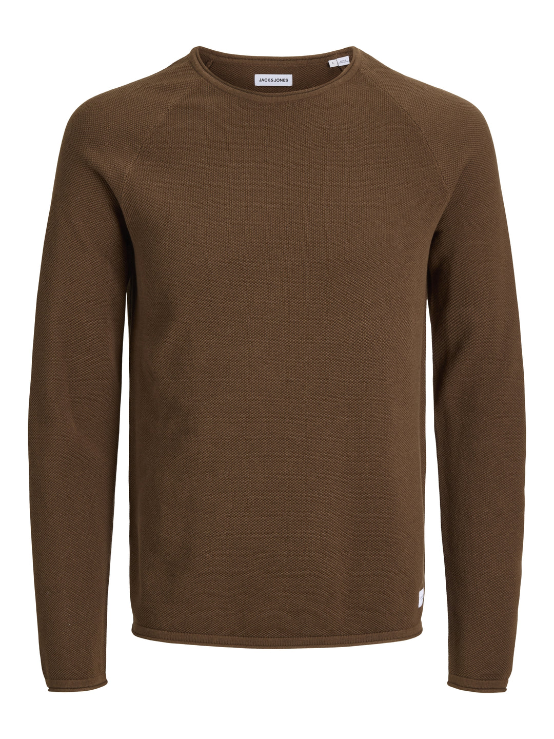 JJEHILL KNIT CREW NECK NOOS, Cocoa 307144 Bild 1