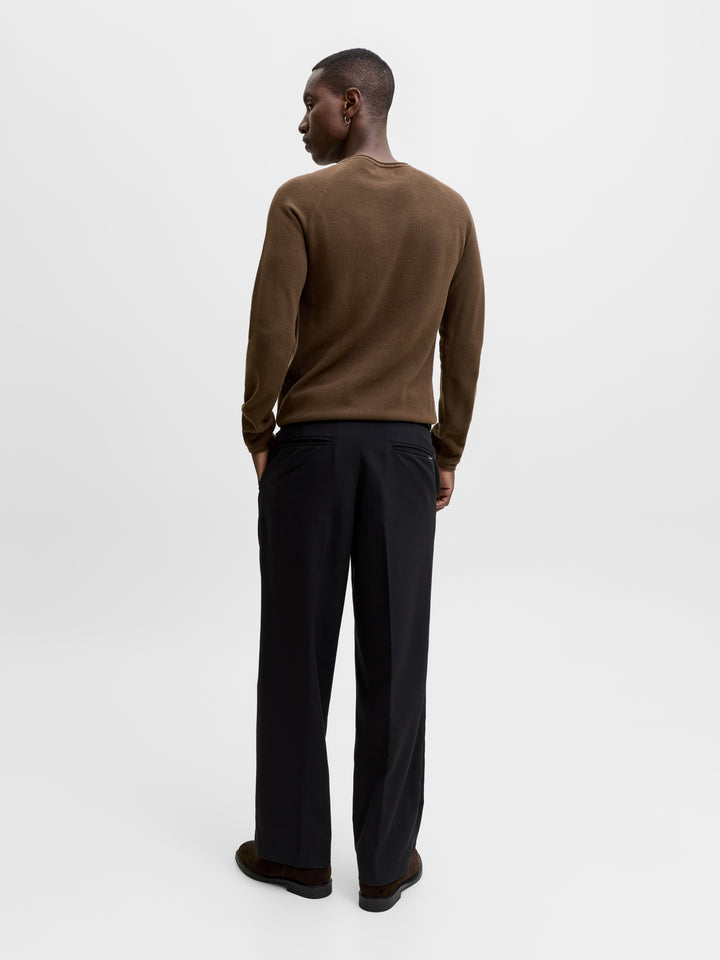 JJEHILL KNIT CREW NECK NOOS, Cocoa 307144 Bild 3