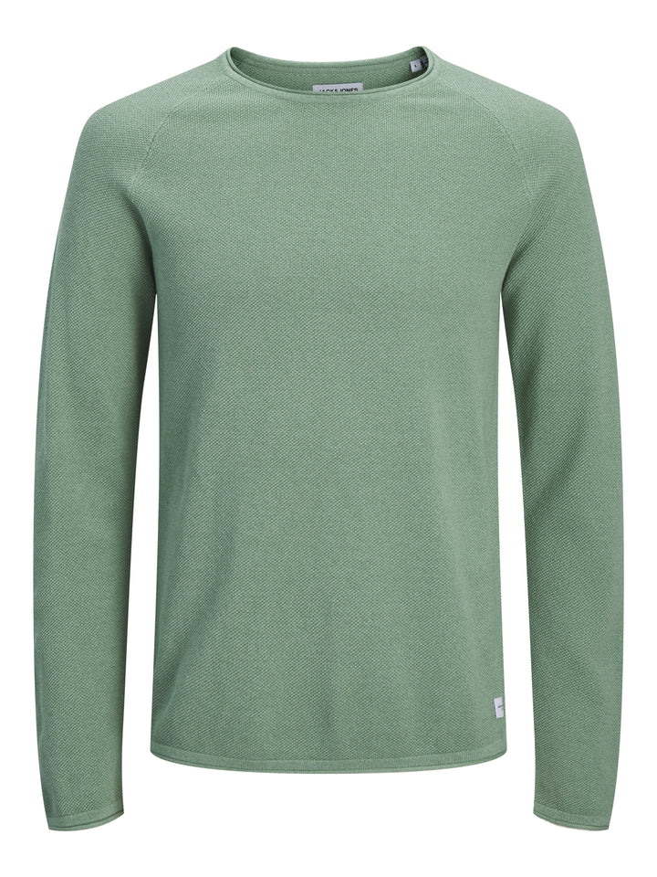 JJEHILL KNIT CREW NECK NOOS, Granite Green 176398 Bild 1
