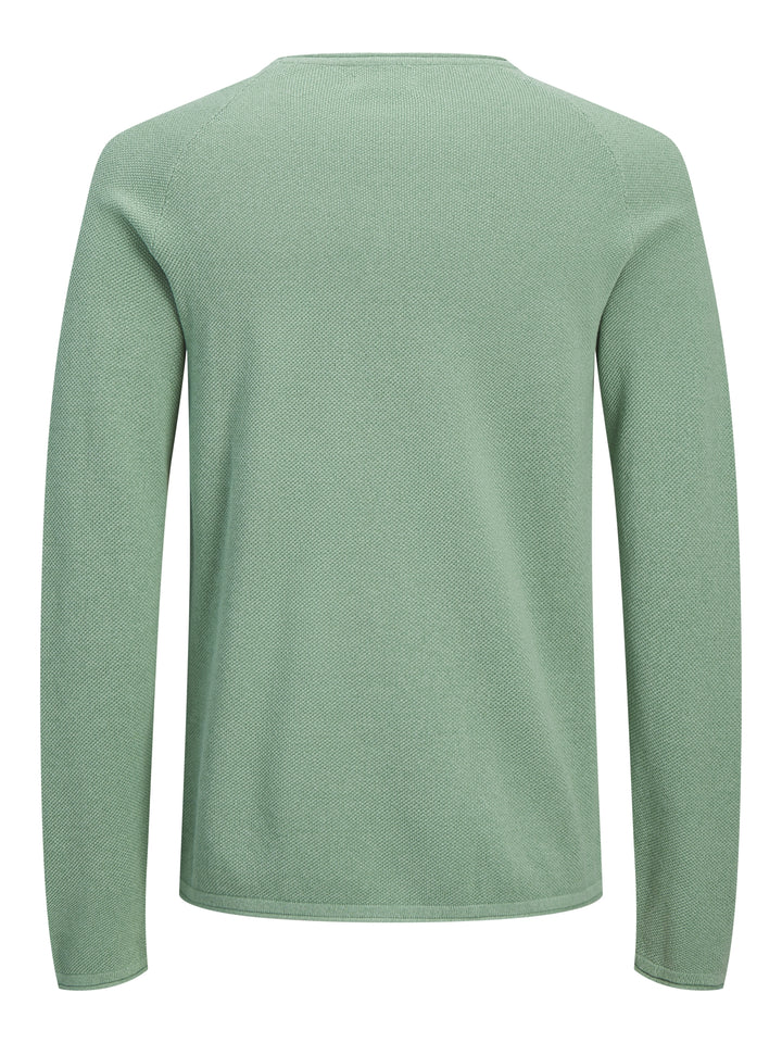 JJEHILL KNIT CREW NECK NOOS, Granite Green 176398 Bild 3