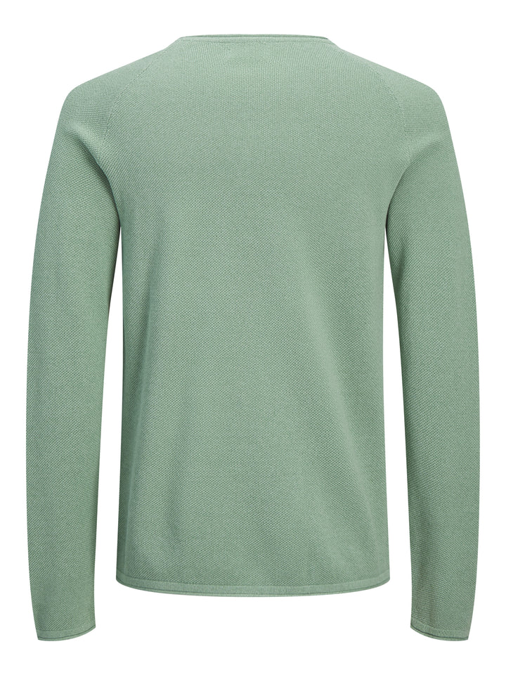 JJEHILL KNIT CREW NECK NOOS, Granite Green 176398 Bild 3