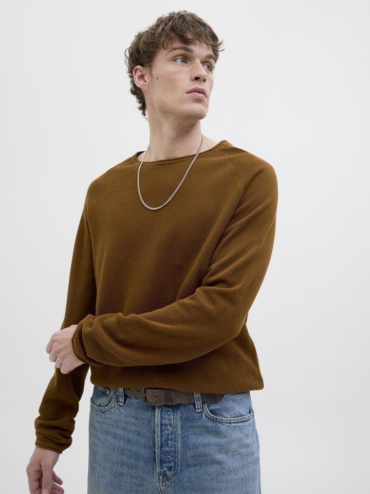 JJEHILL KNIT CREW NECK NOOS, Monks Robe 176054 Bild 3