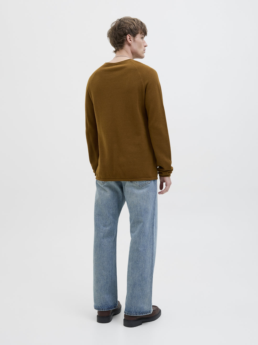 JJEHILL KNIT CREW NECK NOOS, Monks Robe 176054 Bild 4