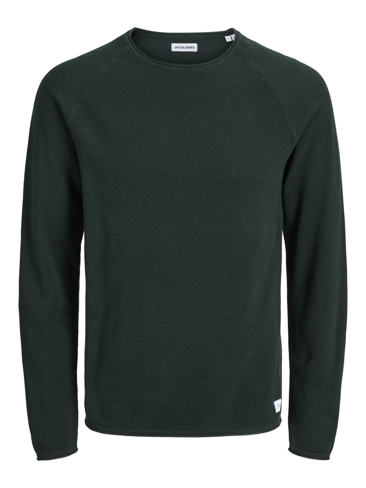 JJEHILL KNIT CREW NECK NOOS, Scarab 177578 Bild 1
