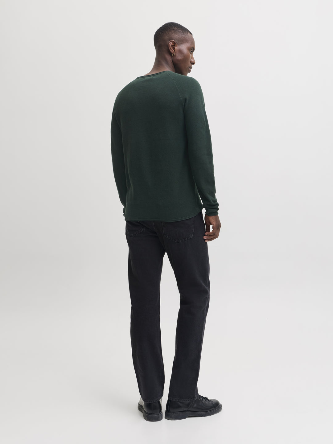JJEHILL KNIT CREW NECK NOOS, Scarab 177578 Bild 4