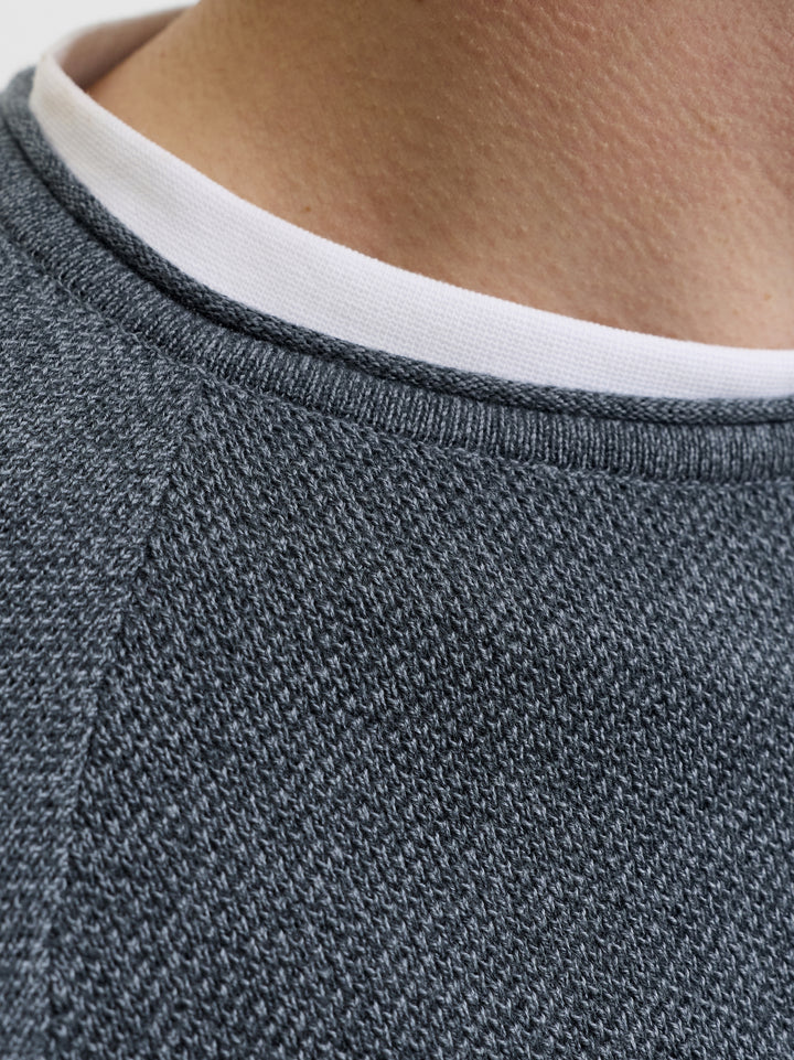JJEHILL KNIT CREW NECK NOOS, Turbulence/Melange 176720001 Bild 6