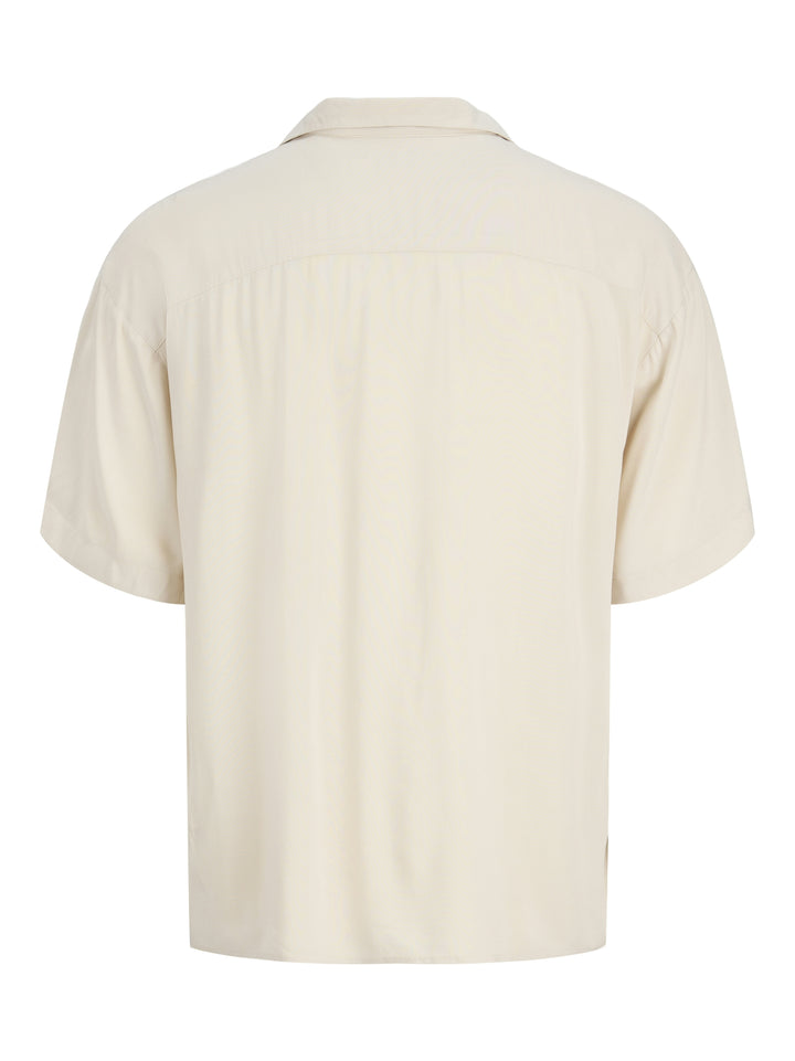 JJEJEFF RESORT SOLID SHIRT SS SN, Moonbeam 176631 Bild 2