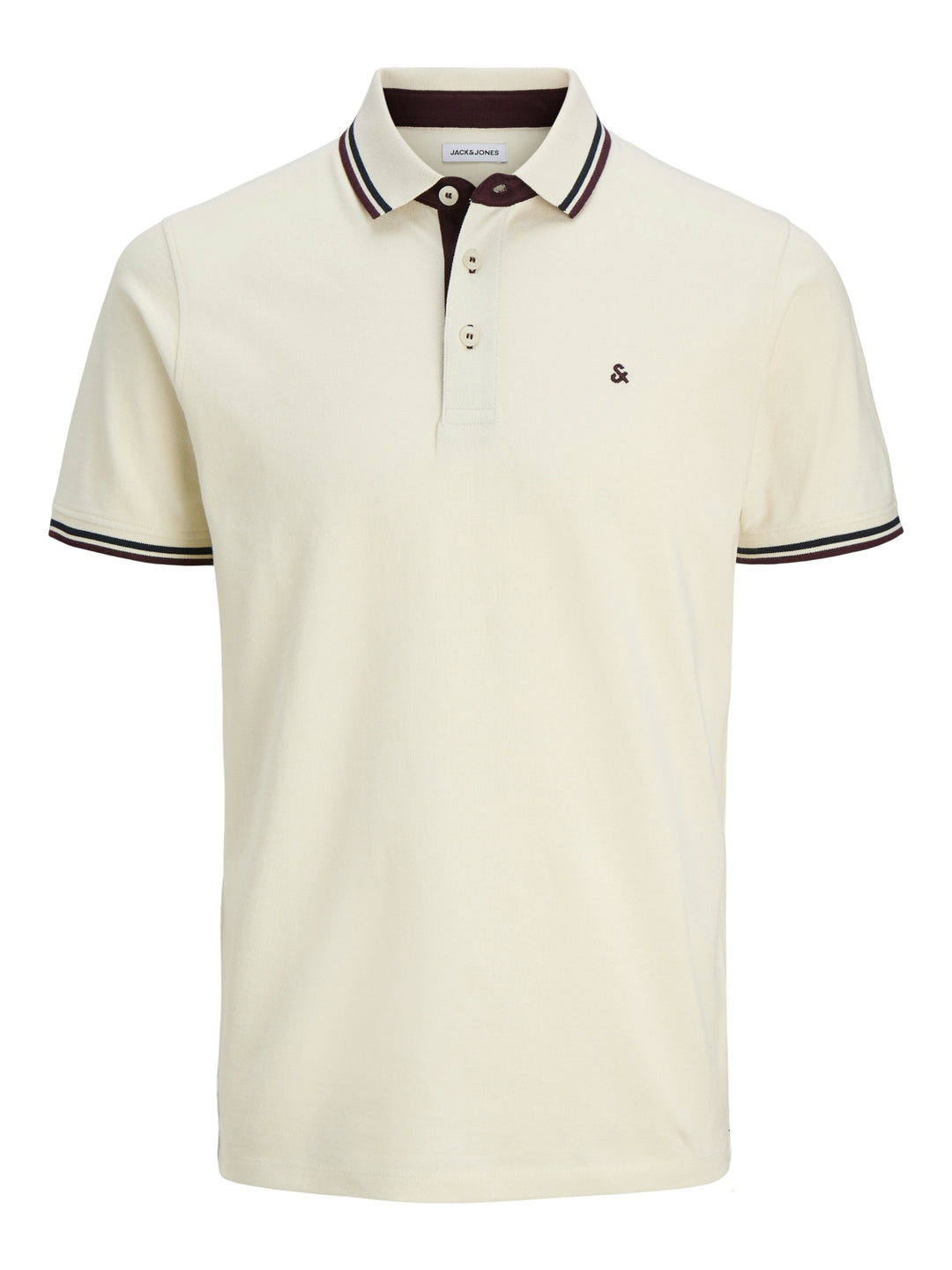 JJEPAULOS POLO SS NOOS, Antique White/PLAY 177620012 Bild 1