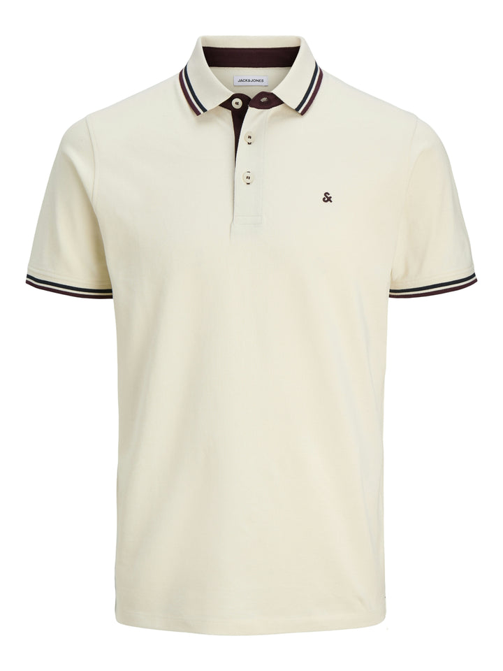JJEPAULOS POLO SS NOOS, Antique White/PLAY 177620012 Bild 1