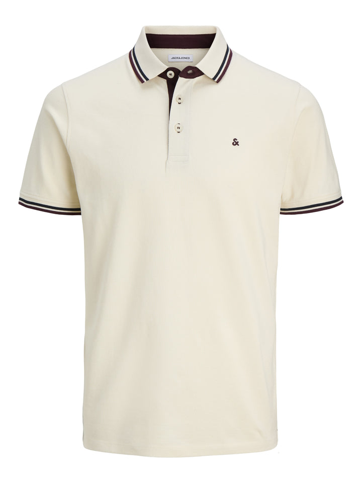 JJEPAULOS POLO SS NOOS, Antique White/PLAY 177620012 Bild 1