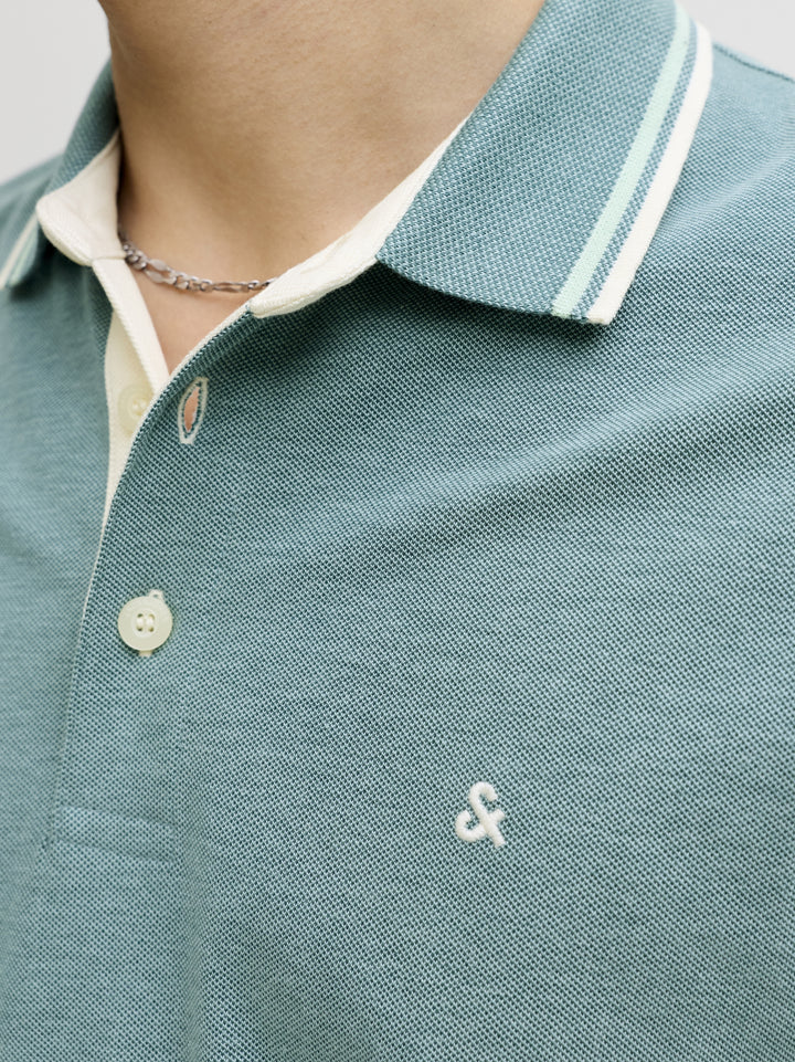 JJEPAULOS POLO SS NOOS, Atlantic Deep/PLAY 177498012 Bild 3