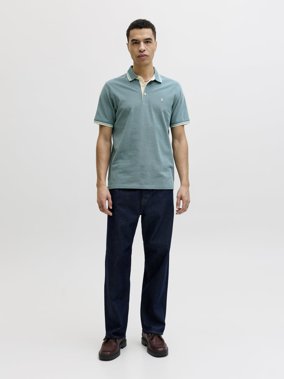 JJEPAULOS POLO SS NOOS, Atlantic Deep/PLAY 177498012 Bild 7